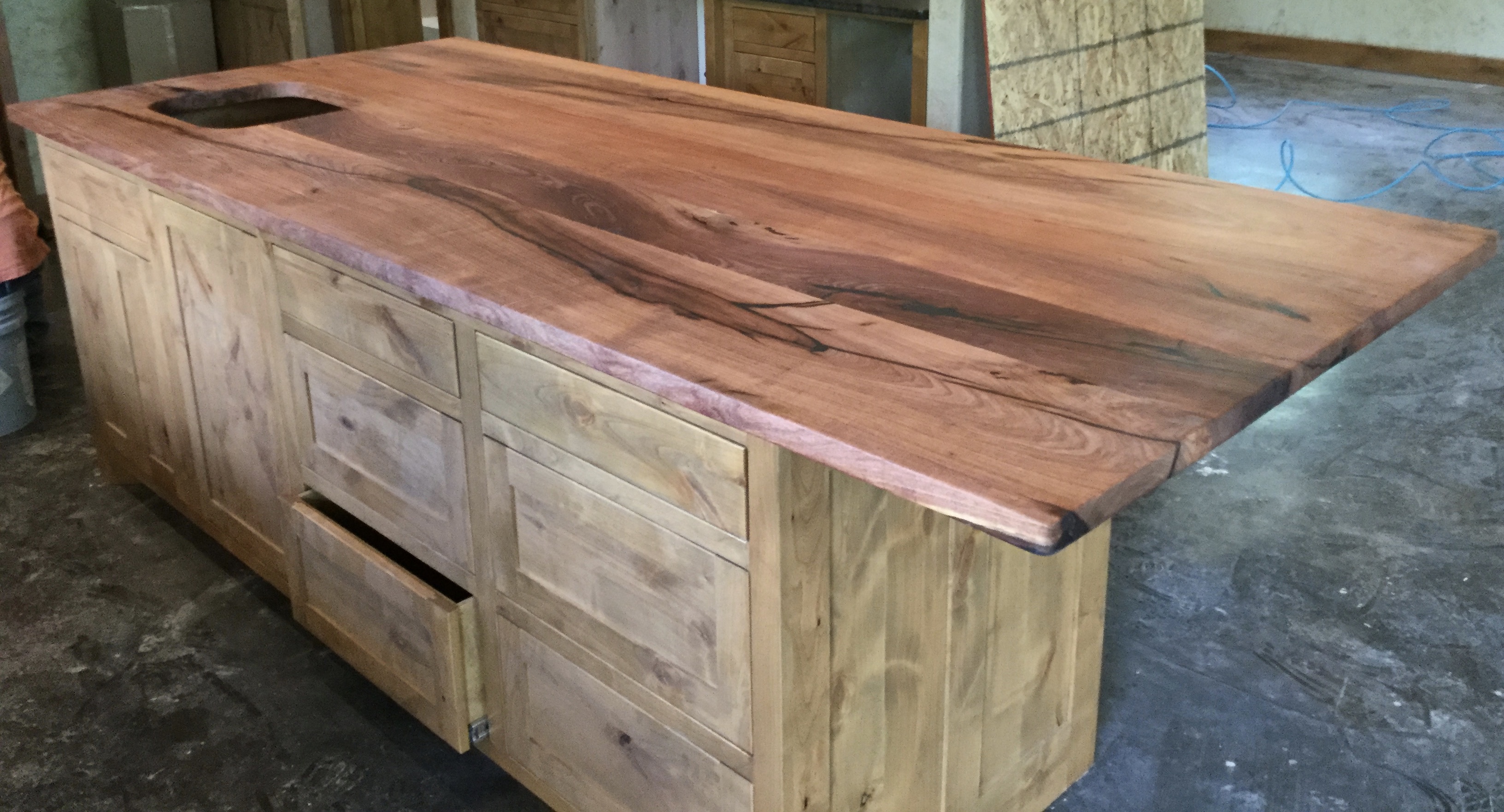 Mesquite wood Countertop